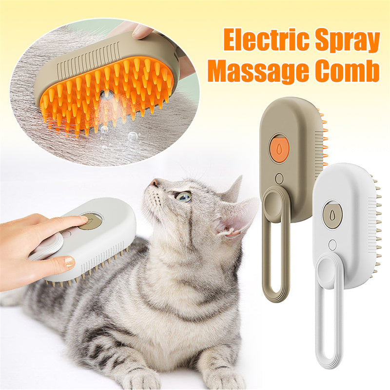Electric Steam Spray Grooming Brush